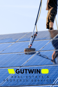 Ekološko čišćenje solarnih panela visokotlačnom demineraliziranom vodom – GUTWIN profesionalna usluga čišćenja solarnih sustava